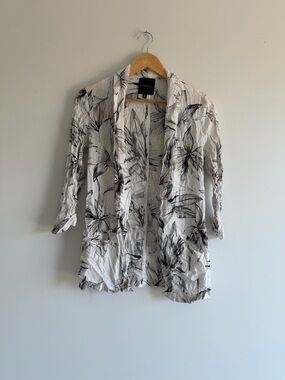 Dynamite Sheer Floral Kimono Cardigan | Lightweight Layering Piece | Size Small